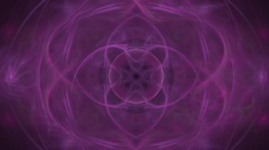 Fantezi kaotik renkli fraktal desen. Soyut Fraktal şekiller. 3D render resimde arka plan veya duvar kağıdı.