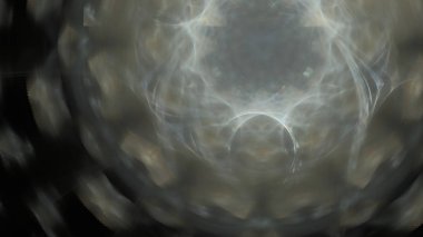 Fantezi kaotik renkli fraktal desen. Soyut Fraktal şekiller. 3D render resimde arka plan veya duvar kağıdı.