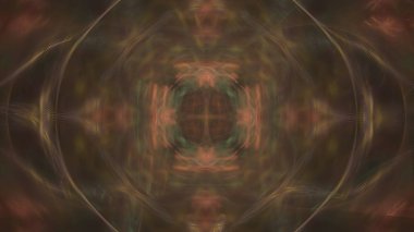 Fantezi kaotik renkli fraktal desen. Soyut Fraktal şekiller. 3D render resimde arka plan veya duvar kağıdı.