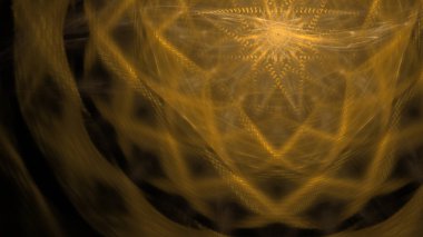 Fantezi kaotik renkli fraktal desen. Soyut Fraktal şekiller. 3D render resimde arka plan veya duvar kağıdı.