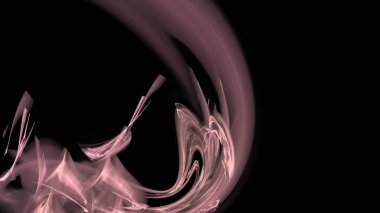 Fantezi kaotik renkli fraktal desen. Soyut Fraktal şekiller. 3D render resimde arka plan veya duvar kağıdı.