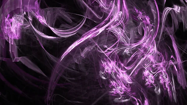 Fantezi kaotik renkli fraktal desen. Soyut Fraktal şekiller. 3D render resimde arka plan veya duvar kağıdı.