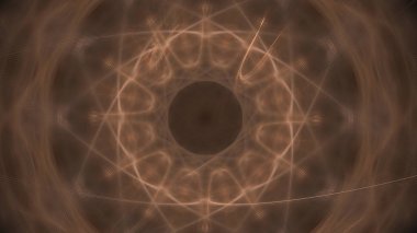 Fantezi kaotik renkli fraktal desen. Soyut Fraktal şekiller. 3D render resimde arka plan veya duvar kağıdı.