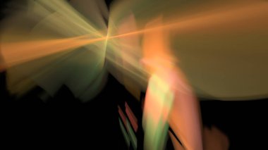 Fantezi kaotik renkli fraktal desen. Soyut Fraktal şekiller. 3D render resimde arka plan veya duvar kağıdı.