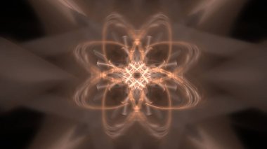 Fantezi kaotik renkli fraktal desen. Soyut Fraktal şekiller. 3D render resimde arka plan veya duvar kağıdı.