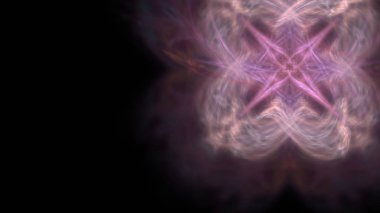 Fantezi kaotik renkli fraktal desen. Soyut Fraktal şekiller. 3D render resimde arka plan veya duvar kağıdı.