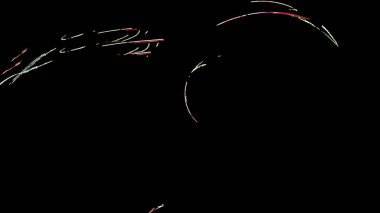 Fantezi kaotik renkli fraktal desen. Soyut Fraktal şekiller. 3D render resimde arka plan veya duvar kağıdı.