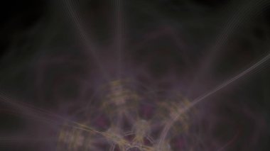 Fantezi kaotik renkli fraktal desen. Soyut Fraktal şekiller. 3D render resimde arka plan veya duvar kağıdı.