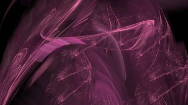 Fantezi kaotik renkli fraktal desen. Soyut Fraktal şekiller. 3D render resimde arka plan veya duvar kağıdı.