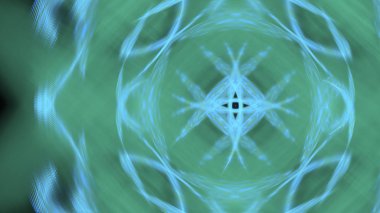 Fantezi kaotik renkli fraktal desen. Soyut Fraktal şekiller. 3D render resimde arka plan veya duvar kağıdı.