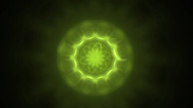 Fantezi kaotik renkli fraktal desen. Soyut Fraktal şekiller. 3D render resimde arka plan veya duvar kağıdı.