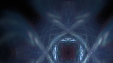 Fantezi kaotik renkli fraktal desen. Soyut Fraktal şekiller. 3D render resimde arka plan veya duvar kağıdı.