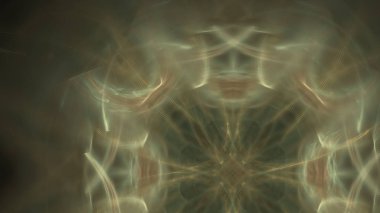 Fantezi kaotik renkli fraktal desen. Soyut Fraktal şekiller. 3D render resimde arka plan veya duvar kağıdı.