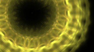 Fantezi kaotik renkli fraktal desen. Soyut Fraktal şekiller. 3D render resimde arka plan veya duvar kağıdı.