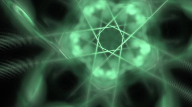 Fantezi kaotik renkli fraktal desen. Soyut Fraktal şekiller. 3D render resimde arka plan veya duvar kağıdı.