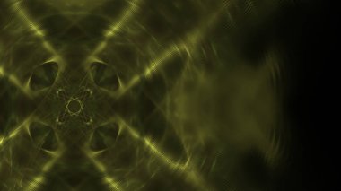 Fantezi kaotik renkli fraktal desen. Soyut Fraktal şekiller. 3D render resimde arka plan veya duvar kağıdı.