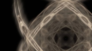 Fantezi kaotik renkli fraktal desen. Soyut Fraktal şekiller. 3D render resimde arka plan veya duvar kağıdı.