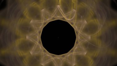 Fantezi kaotik renkli fraktal desen. Soyut Fraktal şekiller. 3D render resimde arka plan veya duvar kağıdı.