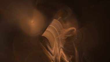 Fantezi kaotik renkli fraktal desen. Soyut Fraktal şekiller. 3D render resimde arka plan veya duvar kağıdı.