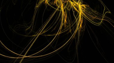 Fantezi kaotik renkli fraktal desen. Soyut Fraktal şekiller. 3D render resimde arka plan veya duvar kağıdı.