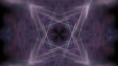 Fantezi kaotik renkli fraktal desen. Soyut Fraktal şekiller. 3D render resimde arka plan veya duvar kağıdı.