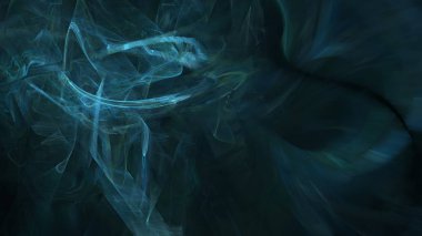 Fantezi kaotik renkli fraktal desen. Soyut Fraktal şekiller. 3D render resimde arka plan veya duvar kağıdı.