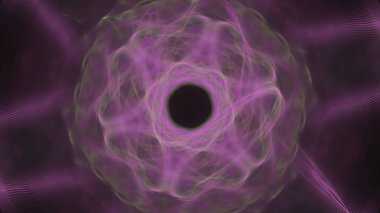 Fantezi kaotik renkli fraktal desen. Soyut Fraktal şekiller. 3D render resimde arka plan veya duvar kağıdı.