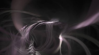 Fantezi kaotik renkli fraktal desen. Soyut Fraktal şekiller. 3D render resimde arka plan veya duvar kağıdı.