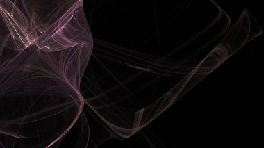 Fantezi kaotik renkli fraktal desen. Soyut Fraktal şekiller. 3D render resimde arka plan veya duvar kağıdı.