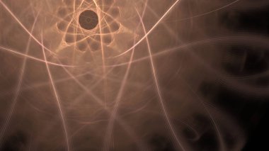 Fantezi kaotik renkli fraktal desen. Soyut Fraktal şekiller. 3D render resimde arka plan veya duvar kağıdı.