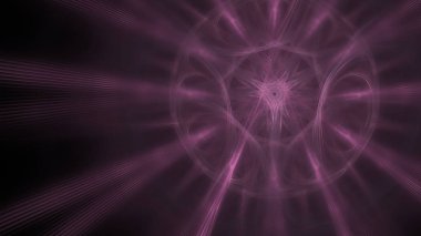 Fantezi kaotik renkli fraktal desen. Soyut Fraktal şekiller. 3D render resimde arka plan veya duvar kağıdı.