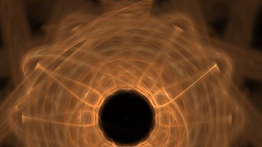 Fantezi kaotik renkli fraktal desen. Soyut Fraktal şekiller. 3D render resimde arka plan veya duvar kağıdı.