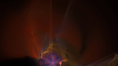 Fantezi kaotik renkli fraktal desen. Soyut Fraktal şekiller. 3D render resimde arka plan veya duvar kağıdı.