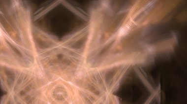 Fantezi kaotik renkli fraktal desen. Soyut Fraktal şekiller. 3D render resimde arka plan veya duvar kağıdı.