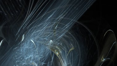 Fantezi kaotik renkli fraktal desen. Soyut Fraktal şekiller. 3D render resimde arka plan veya duvar kağıdı.