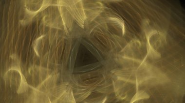 Fantezi kaotik renkli fraktal desen. Soyut Fraktal şekiller. 3D render resimde arka plan veya duvar kağıdı.