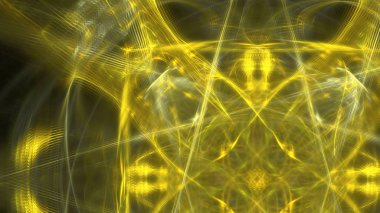 Fantezi kaotik renkli fraktal desen. Soyut Fraktal şekiller. 3D render resimde arka plan veya duvar kağıdı.