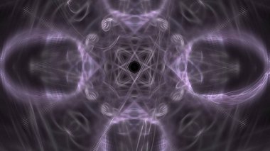 Fantezi kaotik renkli fraktal desen. Soyut Fraktal şekiller. 3D render resimde arka plan veya duvar kağıdı.