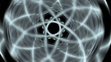 Fantezi kaotik renkli fraktal desen. Soyut Fraktal şekiller. 3D render resimde arka plan veya duvar kağıdı.