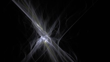 Fantezi kaotik renkli fraktal desen. Soyut Fraktal şekiller. 3D render resimde arka plan veya duvar kağıdı.