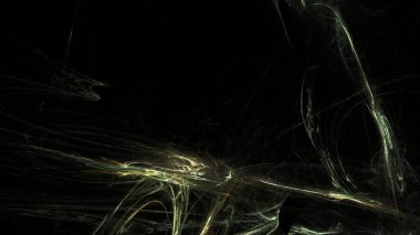 Fantezi kaotik renkli fraktal desen. Soyut Fraktal şekiller. 3D render resimde arka plan veya duvar kağıdı.