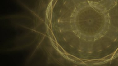 Fantezi kaotik renkli fraktal desen. Soyut Fraktal şekiller. 3D render resimde arka plan veya duvar kağıdı.