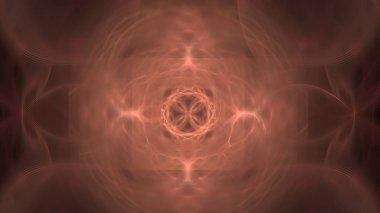 Fantezi kaotik renkli fraktal desen. Soyut Fraktal şekiller. 3D render resimde arka plan veya duvar kağıdı.