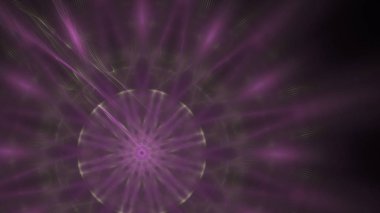 Fantezi kaotik renkli fraktal desen. Soyut Fraktal şekiller. 3D render resimde arka plan veya duvar kağıdı.