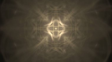 Fantezi kaotik renkli fraktal desen. Soyut Fraktal şekiller. 3D render resimde arka plan veya duvar kağıdı.