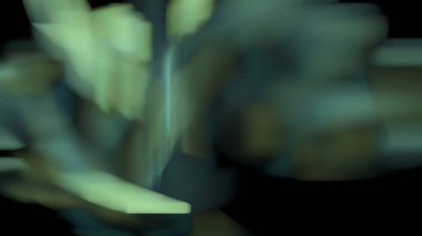 Fantezi kaotik renkli fraktal desen. Soyut Fraktal şekiller. 3D render resimde arka plan veya duvar kağıdı.