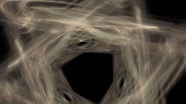 Fantezi kaotik renkli fraktal desen. Soyut Fraktal şekiller. 3D render resimde arka plan veya duvar kağıdı.