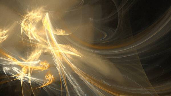 Фантазия хаотичной красочной фрактальной картины. Абстрактные фрактальные формы. 3D рендеринг фона или обоев
.