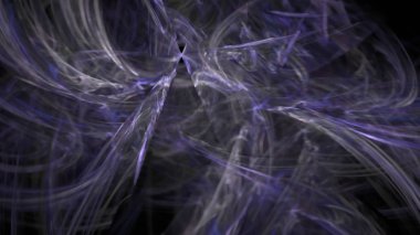 Fantezi kaotik renkli fraktal desen. Soyut Fraktal şekiller. 3D render resimde arka plan veya duvar kağıdı.