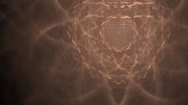 Fantezi kaotik renkli fraktal desen. Soyut Fraktal şekiller. 3D render resimde arka plan veya duvar kağıdı.